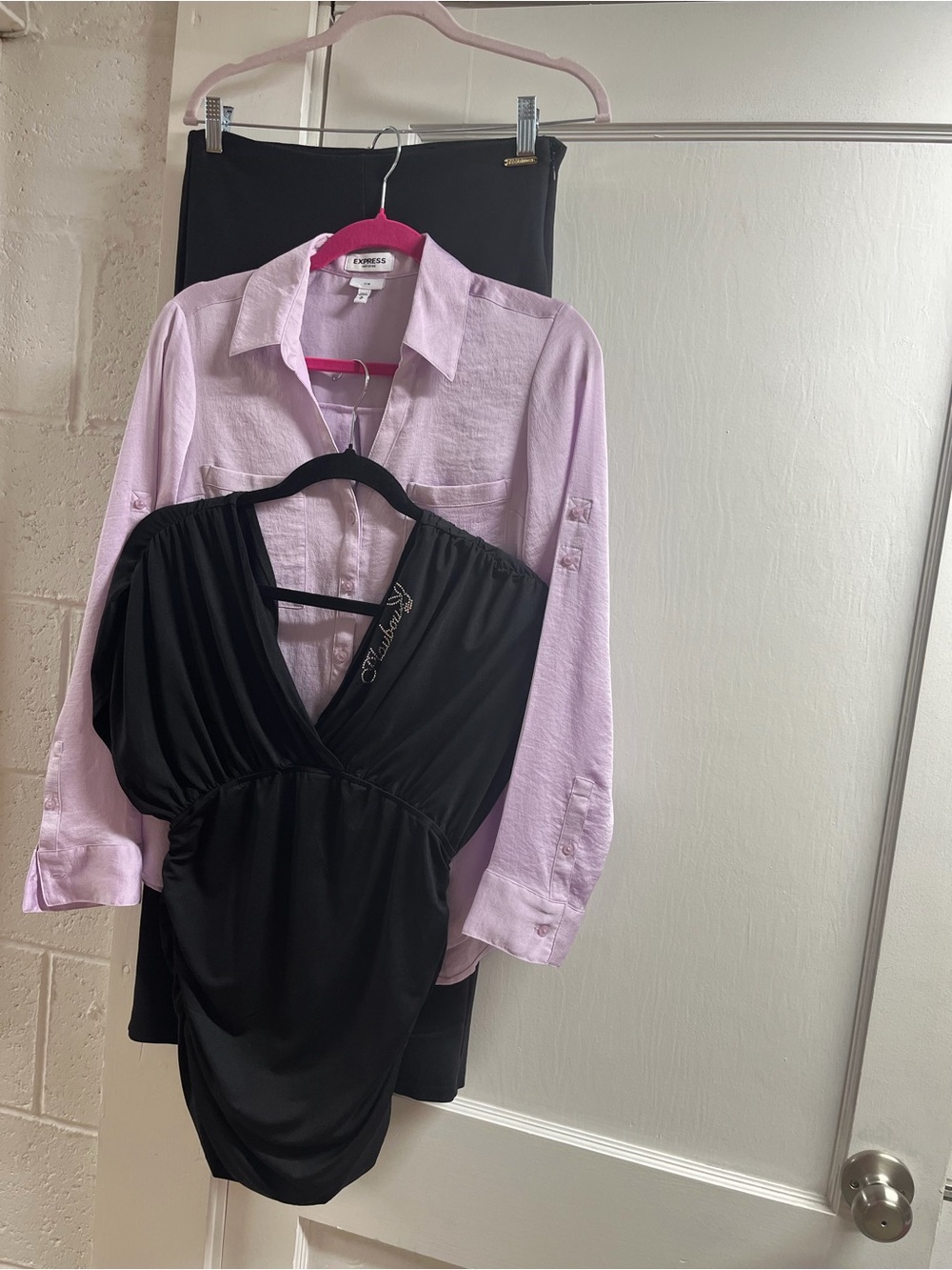 3 pc bundle. Fabletics Black Women's Pants/2 tops